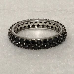 Black Diamonds Style Eternity Band